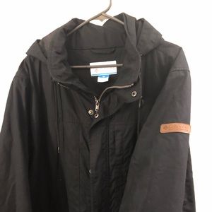 PRICE DROP! 🔥🔥Columbia XL hooded jacket black